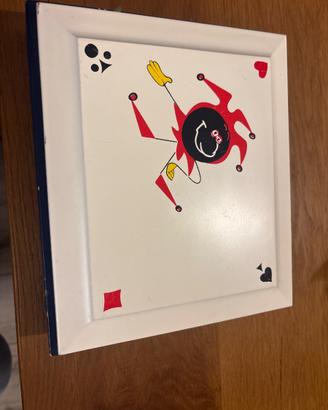 Fisch e carte da poker vintage