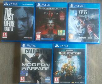 PS4 GIOCHI USATI