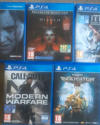 PS4 GIOCHI USATI