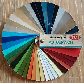 Mazzette colori tinte vernici auto moto storiche