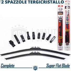 2 Spazzole Tergicristallo per Fiat 500L Anteriori GOODYEAR FLAT in