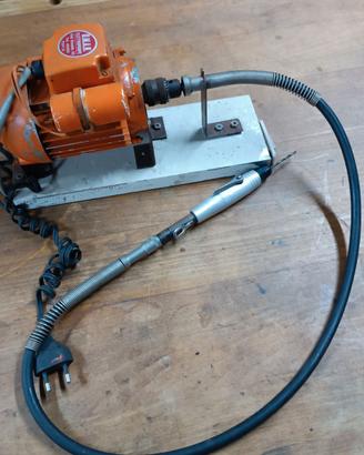 MOTORE CON ALBERO FLESSIBILE