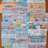 VECCHI BIGLIETTI E CARTOLINE LOTTERIE