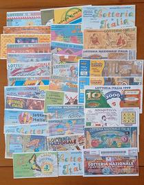 VECCHI BIGLIETTI E CARTOLINE LOTTERIE