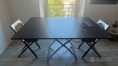 Tavolo Calligaris Magic-J color "grafite"