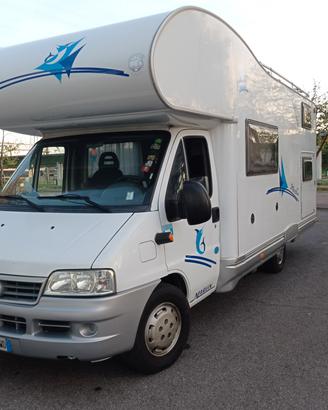 camper pronto a partire elnag Merlin anno 2004