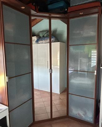 Armadio ad angolo Ikea Pax