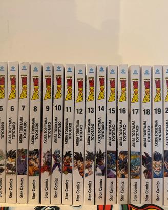 Lotto Completo Manga Dragon Ball Super