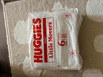 Pannolini a mutandina Huggies little movers taglia