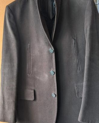 Giacca velluto marrone