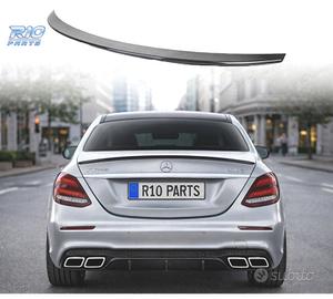 SPOILER ALETTONE MERCEDES C W205 LOOK AMG NERO LUC
