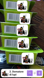 Lego domatore di lupi WOLFPACK