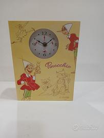 Orologio/Appendichiavi Pinocchio