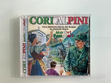 2 Cd con i Canti popolari degli alpini