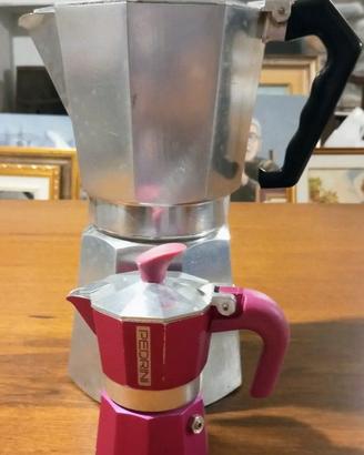 Due caffettiere 1 e da 12 tazze Zanzibar vintage