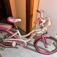 BICICLETTA PER BAMBINA FUCSIA