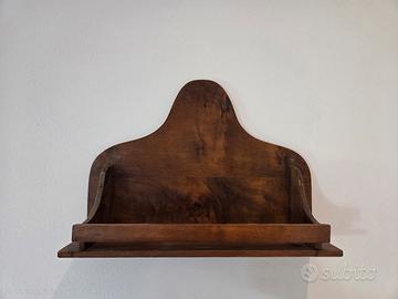 Mensole portaoggetti e porta barattoli in legno 