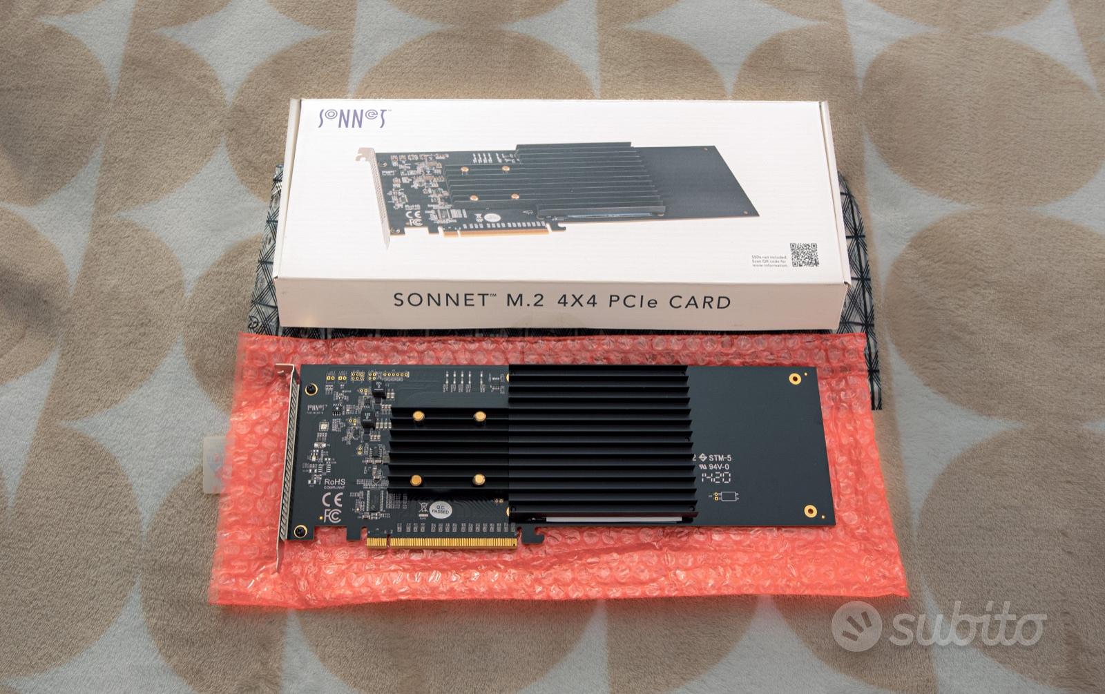 SoNNeT Fusion SSD M.2 4x4 PCIe Card [Silent] - Informatica