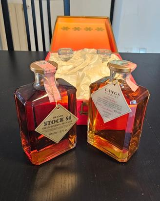 Stock 84 e Langs supreme con tappo decanter