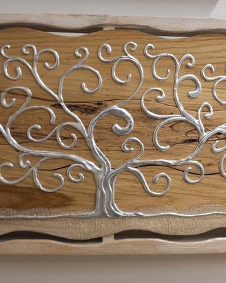 Quadro in legno Albero della Vita