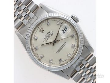 Rolex Datejust 16234 Argento Brilli Jubilee 1993