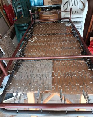 Rete metalliche letto singolo 
