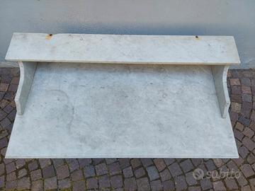 Alzata in marmo di Carrara