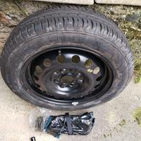 Ruota di scorta Aygo, C1, 107. Misura155/65 r14