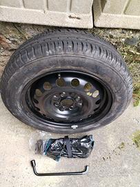 Ruota di scorta Aygo, C1, 107. Misura155/65 r14