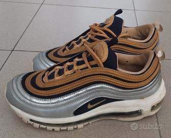 nike air max silver gold