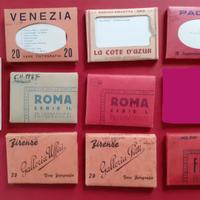 Cartoline anni Trenta con custodia originale