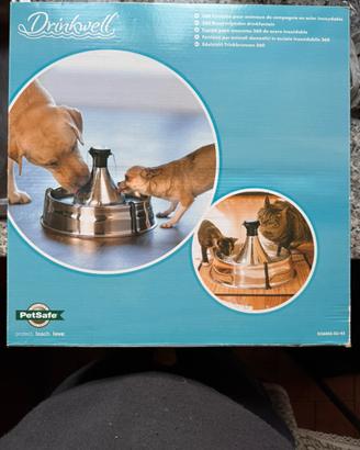 Fontanella per gatti Petsafe acciaio inox