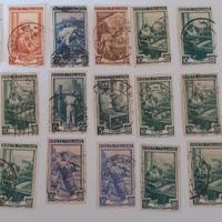lotto Francobolli Repubblica Italiana serie Italia