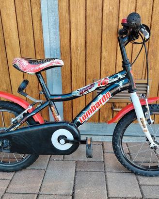 Bici Bambini ruote da 16 pollici marca Lombardo 