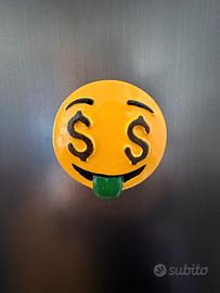 CALAMITA EMOJI IN GESSO CERAMICO DIPINTO A MANO