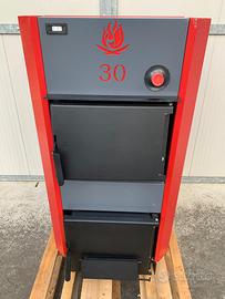 CALDAIA A LEGNA FIAMMA LIBERA “TKP” Cl.A+ da 30kw