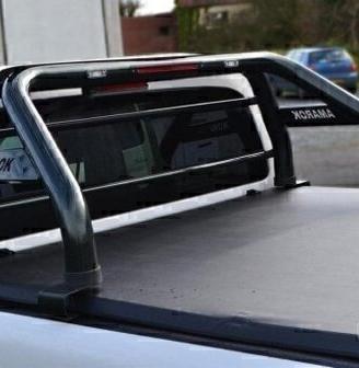 VW Amarok 2010>2016 Roll bar nero protez.cabina