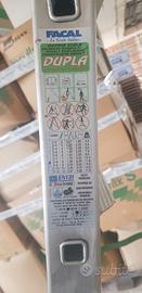 Scala alluminio doppia salita 8 gradini