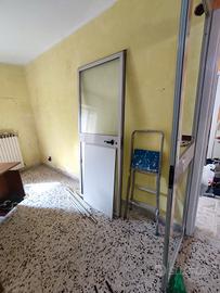 parete divisoria per ambienti in alluminio/vetro