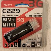 C229 chiavetta USB card reader high speed 3G NUOVA