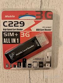 C229 chiavetta USB card reader high speed 3G NUOVA