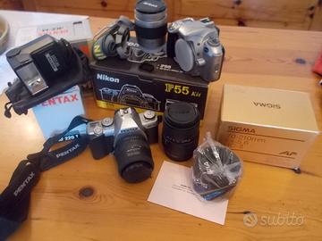 Nikon F55 kit    zoom   28 - 80    3.3 -5.6
