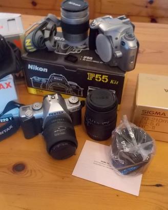 Nikon F55 kit    zoom   28 - 80    3.3 -5.6