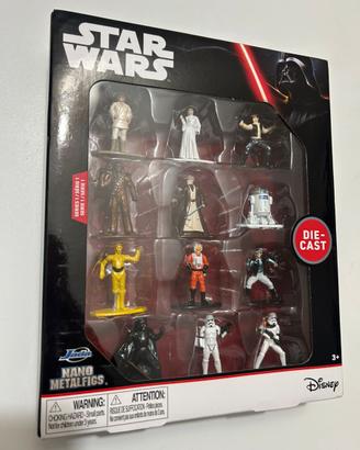 Star Wars Nano Metalfigs Set 12 Mini Figure