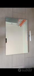 Specchio con lampada led