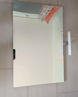 Specchio con lampada led