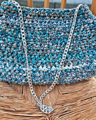 borsa in fettuccia dai colori scozzesi