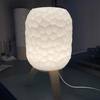 Lampada singola con illuminazione a LED, porta USB