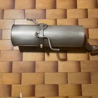 Tubo di scarico/marmitta peugeot 206