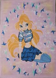 Tappeto winx cameretta bimba